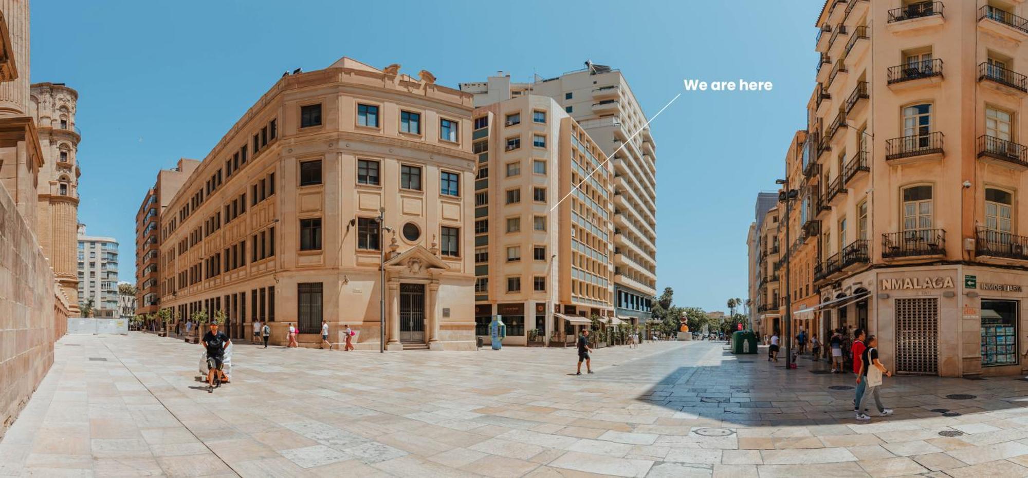 Gran Apartamento De 3 Habitaciones Junto A La Catedral Málaga Exterior foto